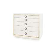 Picture of PARKER LARGE 5-DRAWER, LIGHT NATURAL SHIMMER