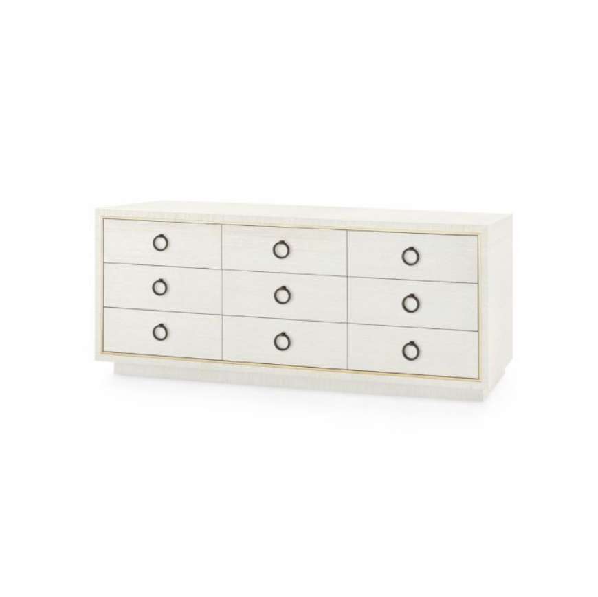 Picture of PARKER EXTRA LARGE 9-DRAWER, SILVER SHIMMER