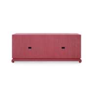 Picture of MEREDITH EXTRA LARGE 4-DOOR CABINET, RED