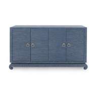 Picture of MEREDITH 4-DOOR CABINET, NAVY BLUE