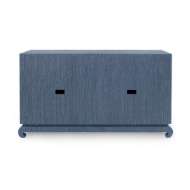 Picture of MEREDITH 4-DOOR CABINET, NAVY BLUE