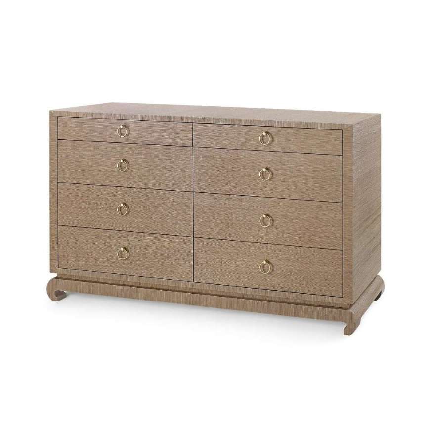 Picture of MING EXTRA LARGE 8-DRAWER, FLAX BROWN