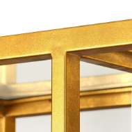 Picture of HAYNES ETAGERE, GOLD LEAF