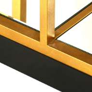 Picture of HAYNES ETAGERE, GOLD LEAF