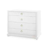 Picture of MING LARGE 4-DRAWER, CHIFFON WHITE