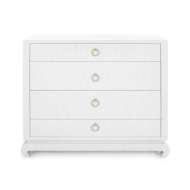 Picture of MING LARGE 4-DRAWER, CHIFFON WHITE