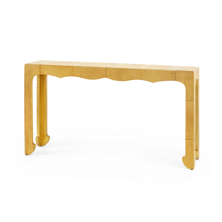 Picture of JAQUES CONSOLE TABLE, LIGHT ANTIQUE BRASS