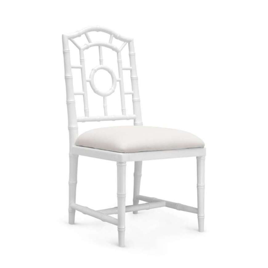 Picture of CHLOE SIDE CHAIR, EGGSHELL WHITE