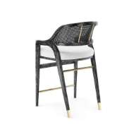 Picture of EDWARD COUNTER STOOL, JET BLACK