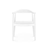 Picture of DANISH ARMCHAIR, WHITE