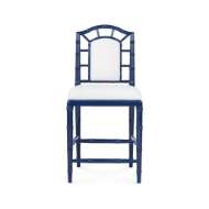 Picture of DELIA COUNTER STOOL, MIDNIGHT BLUE