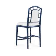 Picture of DELIA COUNTER STOOL, MIDNIGHT BLUE