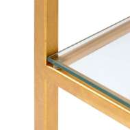 Picture of ENDURA CONSOLE TABLE, GOLD LEAF