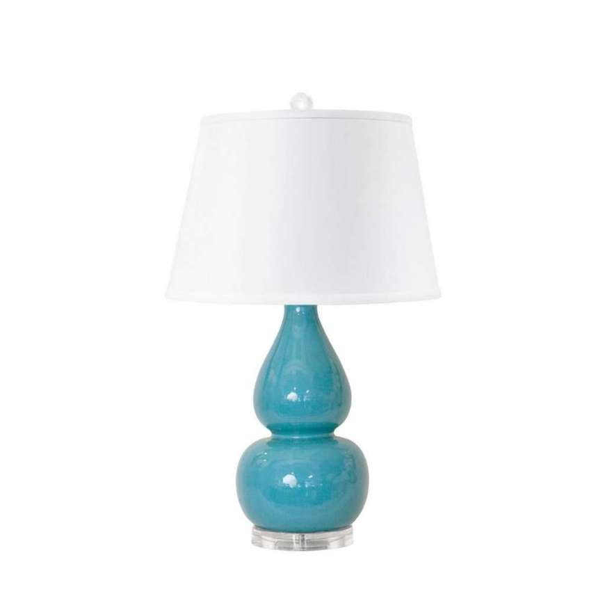 Picture of EMILIA LAMP, TURQUOISE