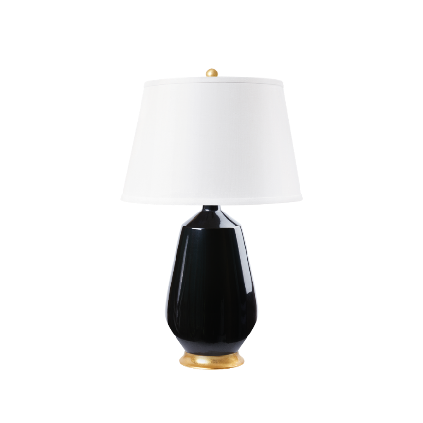 Picture of TUPELO LAMP WITH SHADE, KONA BLACK