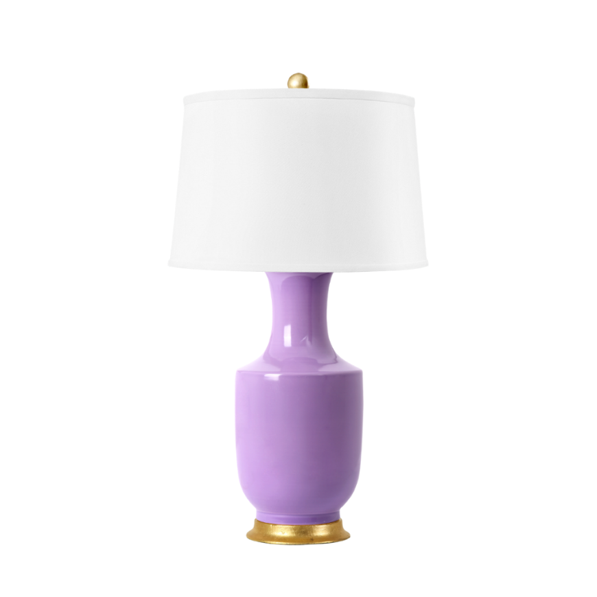 Picture of THALIA LAMP WITH SHADE, LILAC