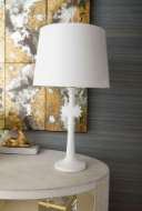 Picture of SOL LAMP (LAMP ONLY), PLASTER WHITE