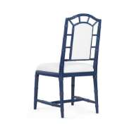 Picture of DELIA SIDE CHAIR, MIDNIGHT BLUE