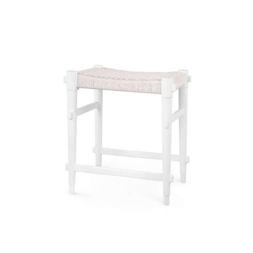 Picture of ROPE COUNTER STOOL, EGGSHELL WHITE