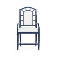 Picture of DELIA ARMCHAIR, MIDNIGHT BLUE