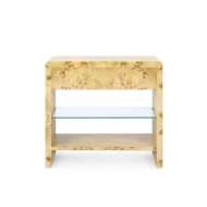 Picture of EMIL 1-DRAWER SIDE TABLE, BURL