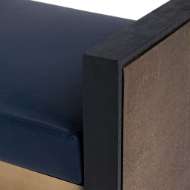 Picture of ODEON BENCH CUSHION, NAVY BLUE