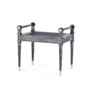 Picture of PARIS BENCH, JET BLACK