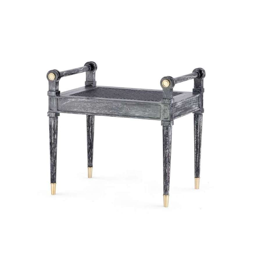 Picture of PARIS BENCH, JET BLACK