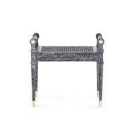 Picture of PARIS BENCH, JET BLACK