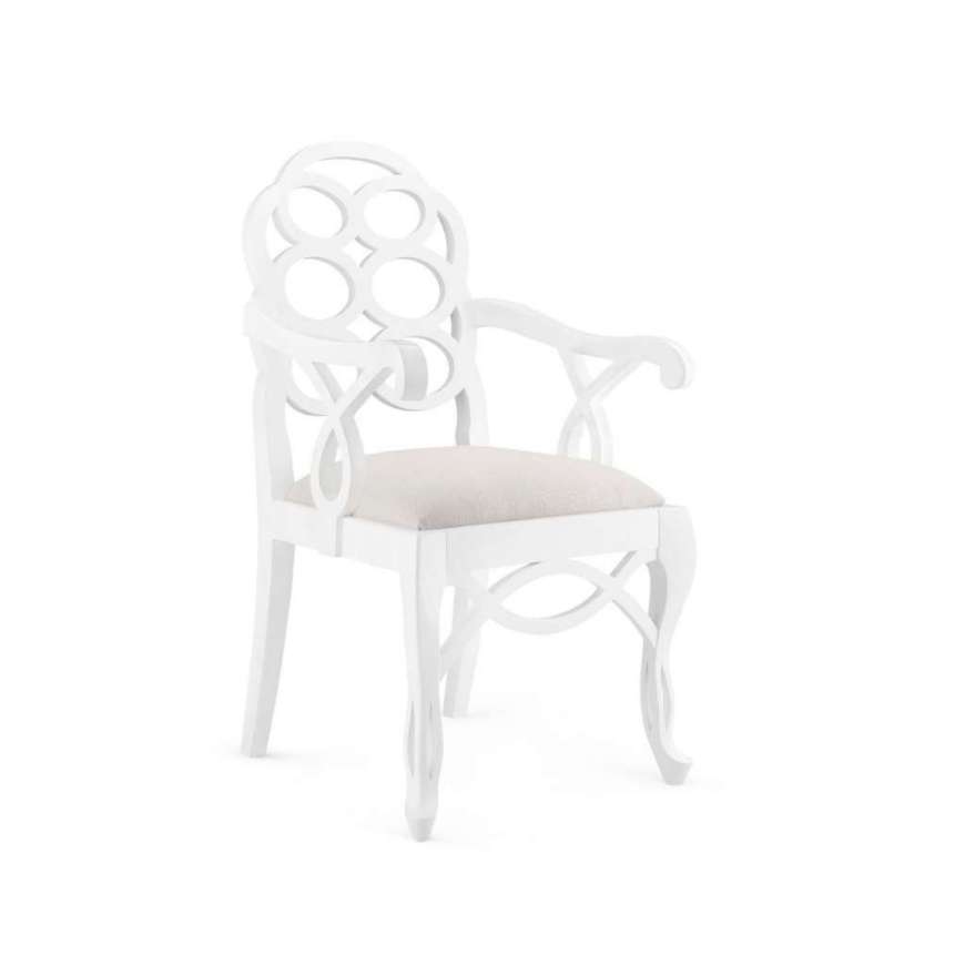 Picture of LOOP ARMCHAIR, EGGSHELL WHITE