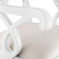 Picture of LOOP ARMCHAIR, EGGSHELL WHITE