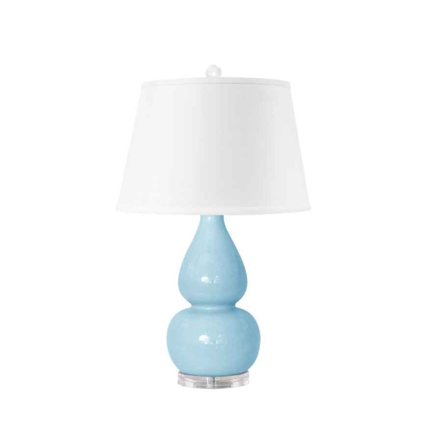 Picture of EMILIA LAMP WITH SHADE, BABY BLUE