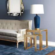 Picture of KAYLIN LAMP, NAVY BLUE