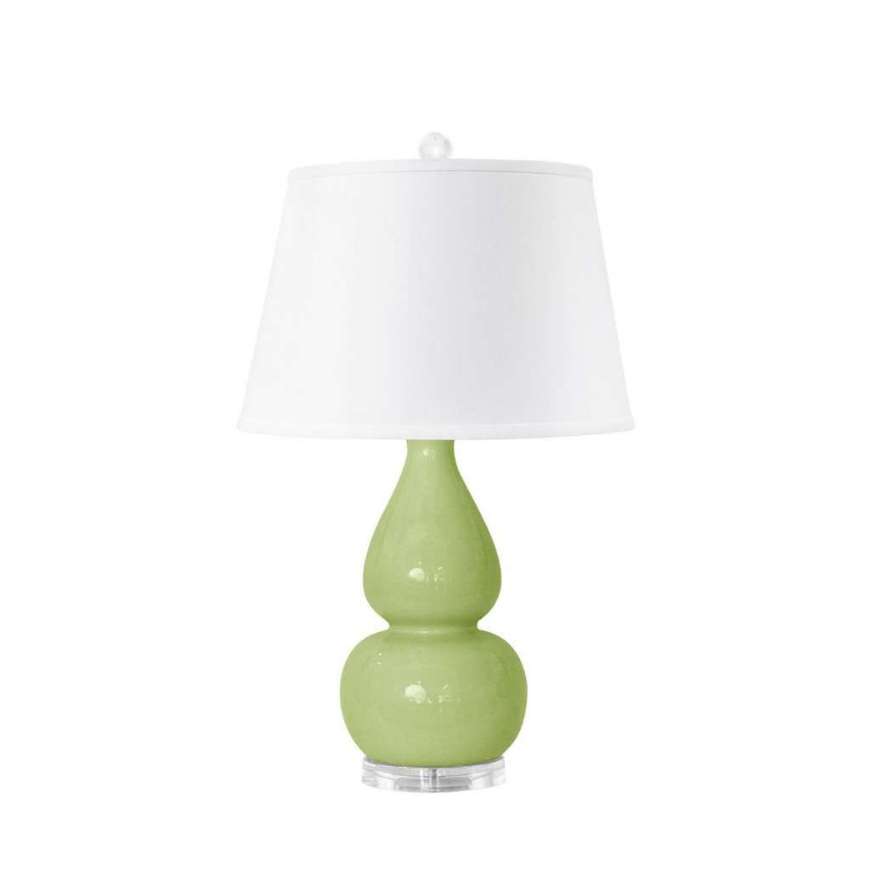 Picture of EMILIA LAMP, LIGHT GREEN