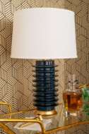 Picture of ELEKTRA LAMP, NAVY BLUE