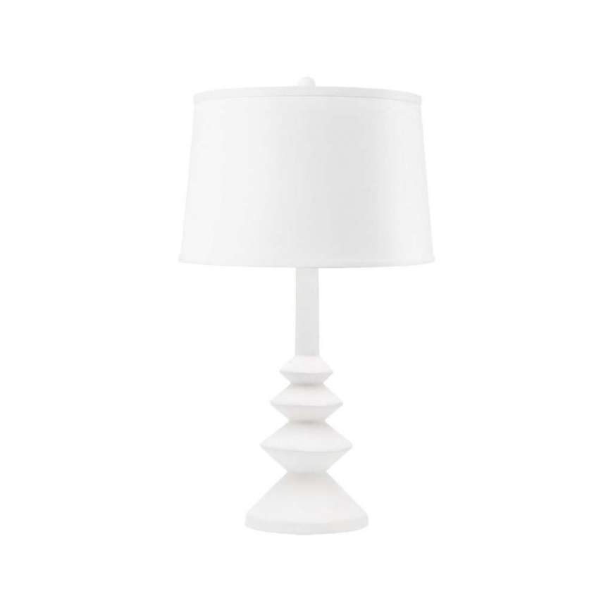 Picture of ERNST LAMP, PLASTER WHITE