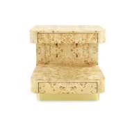 Picture of EMIL 2-DRAWER SIDE TABLE, BURL