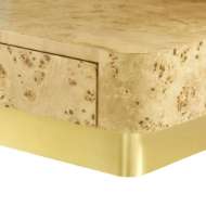 Picture of EMIL 2-DRAWER SIDE TABLE, BURL