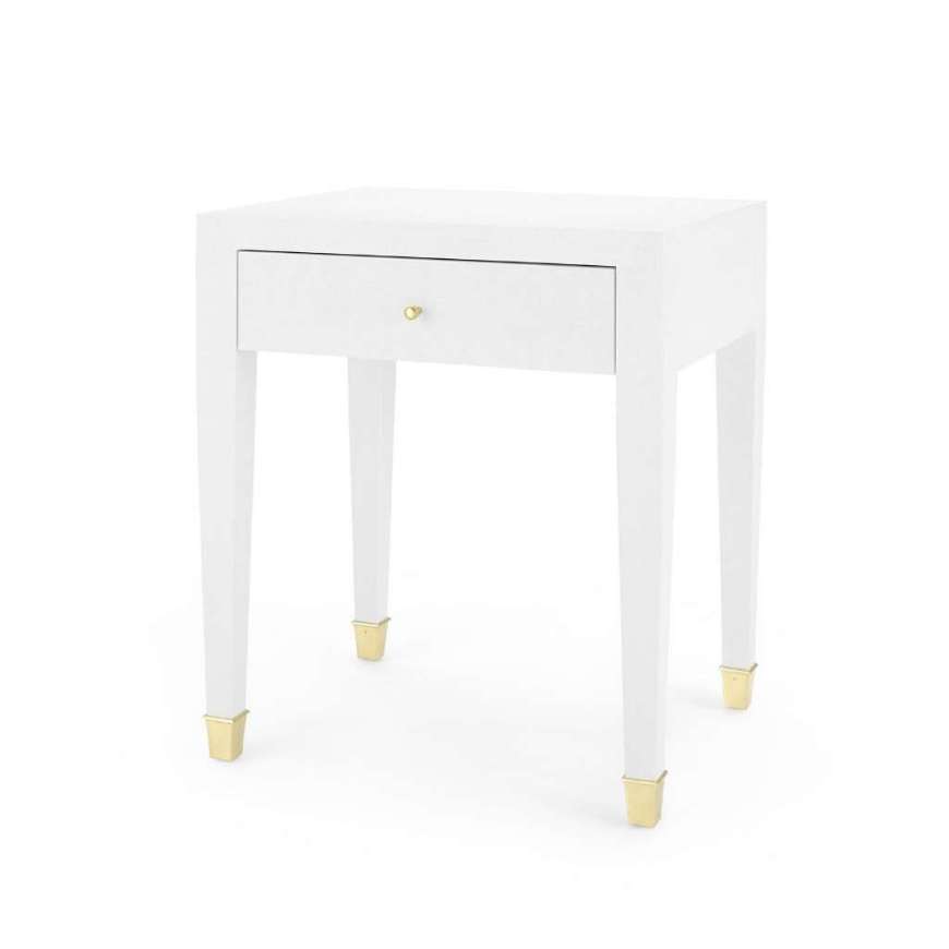 Picture of CLAUDETTE 1-DRAWER SIDE TABLE, CREAM