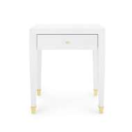 Picture of CLAUDETTE 1-DRAWER SIDE TABLE, CREAM