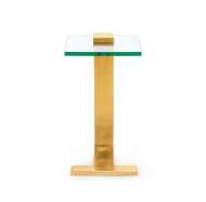 Picture of ELLE SIDE TABLE, BRUSHED BRASS