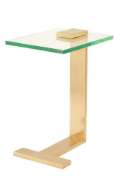 Picture of ELLE SIDE TABLE, BRUSHED BRASS