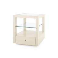 Picture of GAVIN 1-DRAWER SIDE TABLE, BLANCHED OAK