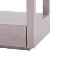 Picture of GAVIN 1-DRAWER SIDE TABLE, TAUPE GRAY