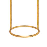 Picture of JENAY SIDE TABLE, BLUE AND GOLD LEAF