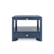 Picture of LUGANO 1-DRAWER SIDE TABLE, DEEP NAVY.