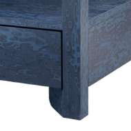 Picture of LUGANO 1-DRAWER SIDE TABLE, DEEP NAVY.