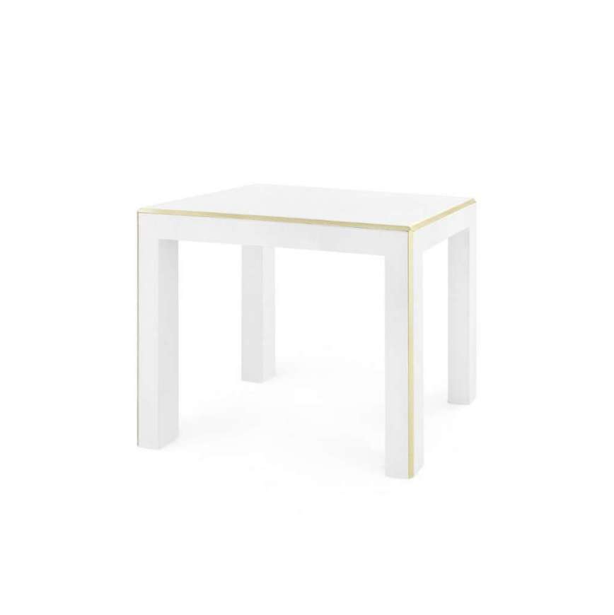 Picture of LAUREN SIDE TABLE, VANILLA