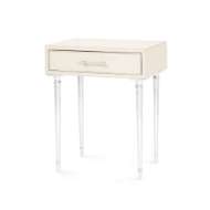 Picture of JOLENE 1-DRAWER SIDE TABLE, IVORY