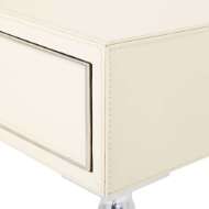 Picture of JOLENE 1-DRAWER SIDE TABLE, IVORY